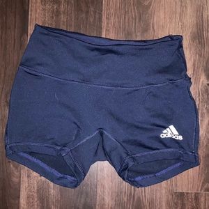 Blue Adidas shorts